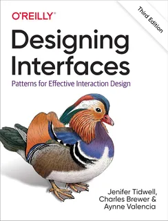 Cover of Designing Interfaces, 3rd edition