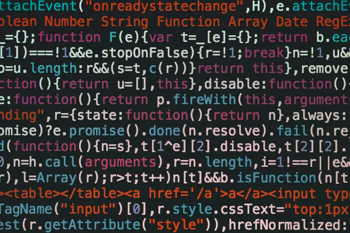 Screen full of dense terminal output